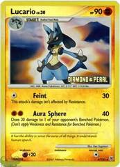 Lucario (Diamond & Pearl) - 6/130 - Reverse Holo - BK Promo