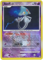 Azelf - 19/146 - Crosshatch Holo Pokemon League Promo