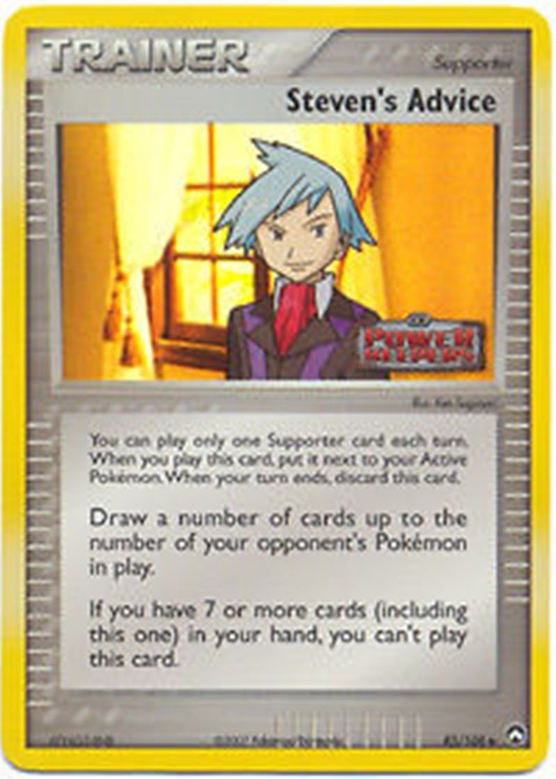 Stevens Advice - 83/108 - EX Power Keepers Promo