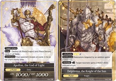 Apollon, the God of Light // Delphinius, the Knight of the Sun - S-001 - S