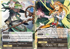 Deep Green Magician, Liz // Titania, the Fairy Queen - S-010 - S