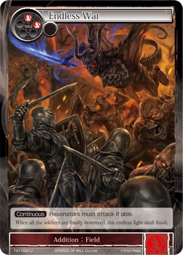 Endless War - TAT-025 - U - 1st Printing Endless War - TAT-025 - U - 1st Printing