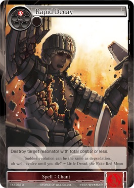 Rapid Decay - TAT-032 - U - 1st Printing Rapid Decay - TAT-032 - U - 1st Printing