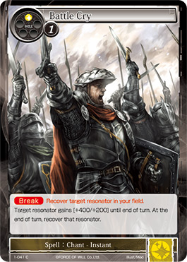 Battle Cry - 1-041 - C
