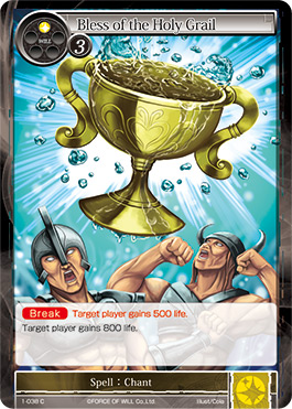 Bless of the Holy Grail - 1-038 - C Bless of the Holy Grail - 1-038 - C