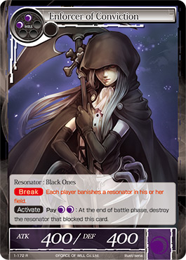 Enforcer of Conviction - 1-172 - R