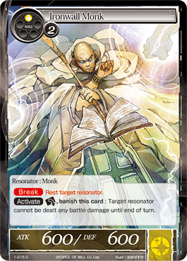 Ironwall Monk - 1-015 - C