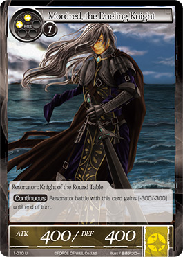 Mordred, the Dueling Knight - 1-010 - U