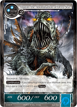 Dagon, the Abomination of Deep Sea - 2-044 - R