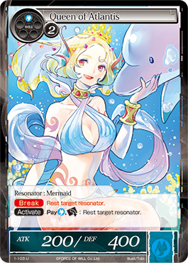 Queen of Atlantis - 1-103 - U