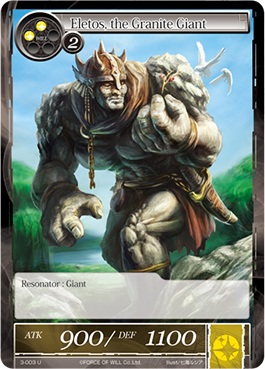 Eletos, the Granite Giant - 3-003 - U