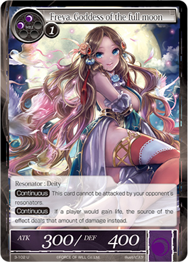 Freya, Goddess of the Full Moon - 3-102 - U