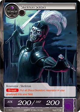 Skeleton Soldier - 1-173 - C