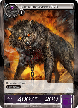 Garm, the Ashen Black - 3-111 - C