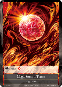 Magic Stone of Flame - 3-132 - C