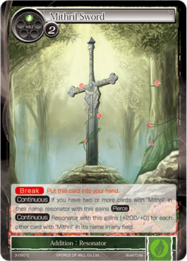 Mithril Sword - 3-090 - C