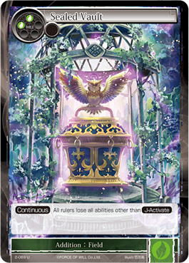 Sealed Vault - 2-089 - U Sealed Vault - 2-089 - U