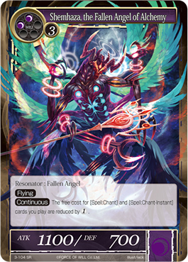 Shemhaza, the Fallen Angel of Alchemy - 3-104 - SR