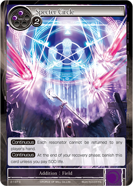 Specter Circle - 2-137 - C Specter Circle - 2-137 - C