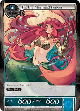 Tri, the Mermaid Fencer - 3-057 - U