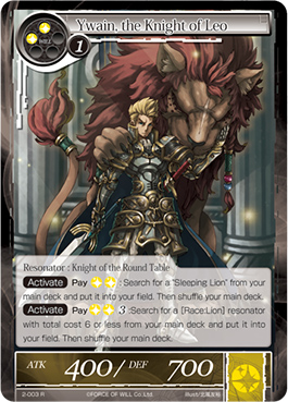 Ywain, the Knight of Leo - 2-003 - R