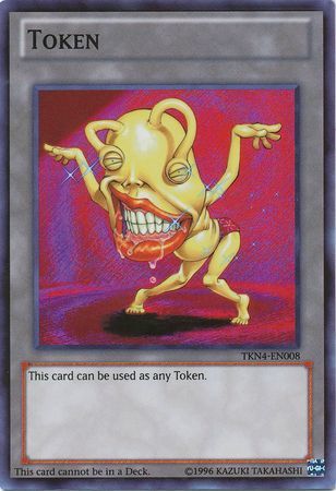 Ojama Yellow Token - TKN4-EN008 - Super Rare - Unlimited