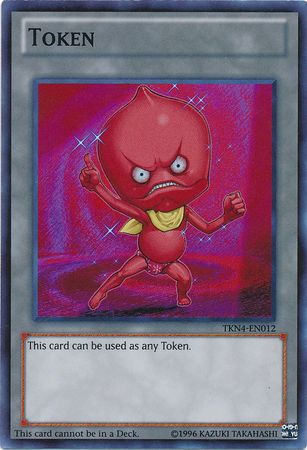 Token: Ojama (Red) - TKN4-EN012 - Super Rare - Unlimited