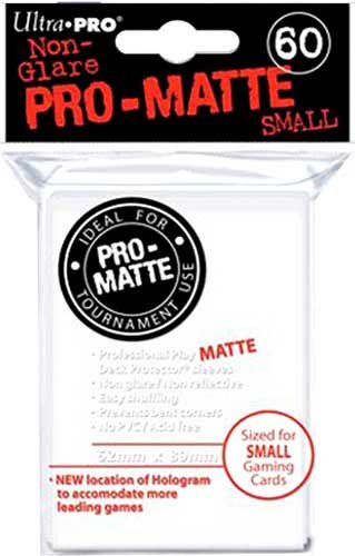 Ultra Pro - 60ct Pro-Matte Clear Small Deck Protectors