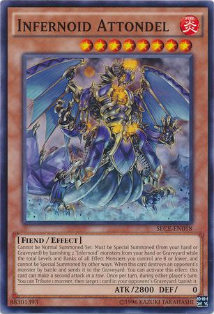 Infernoid Attondel - SECE-EN018 - Common - Unlimited Edition