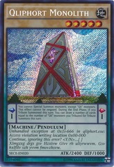 Qliphort Monolith - SECE-EN020 - Secret Rare - Unlimited Edition