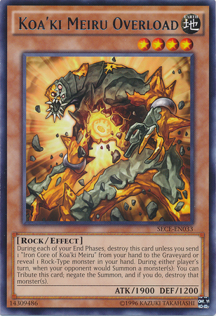Koaki Meiru Overload - SECE-EN033 - Rare - Unlimited Edition