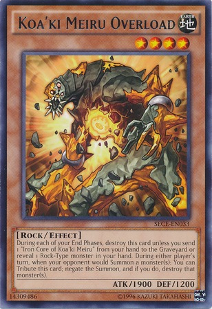 Koaki Meiru Overload - SECE-EN033 - Rare - Unlimited Edition