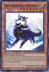 Thunderclap Skywolf - SECE-EN036 - Super Rare - Unlimited Edition