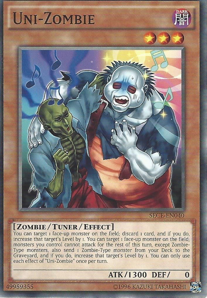 Uni-Zombie - SECE-EN040 - Common - Unlimited Edition