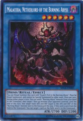 Malacoda, Netherlord of the Burning Abyss - SECE-EN085 - Secret Rare - Unlimited Edition