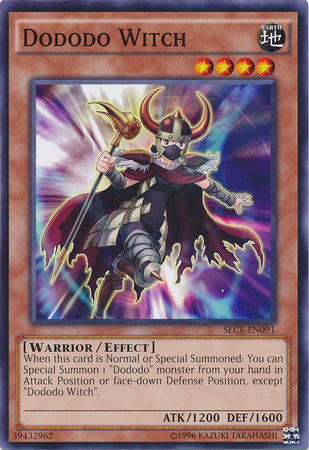 Dododo Witch - SECE-EN091 - Common - Unlimited Edition