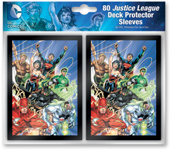 Justice League Card Sleeves 80 count