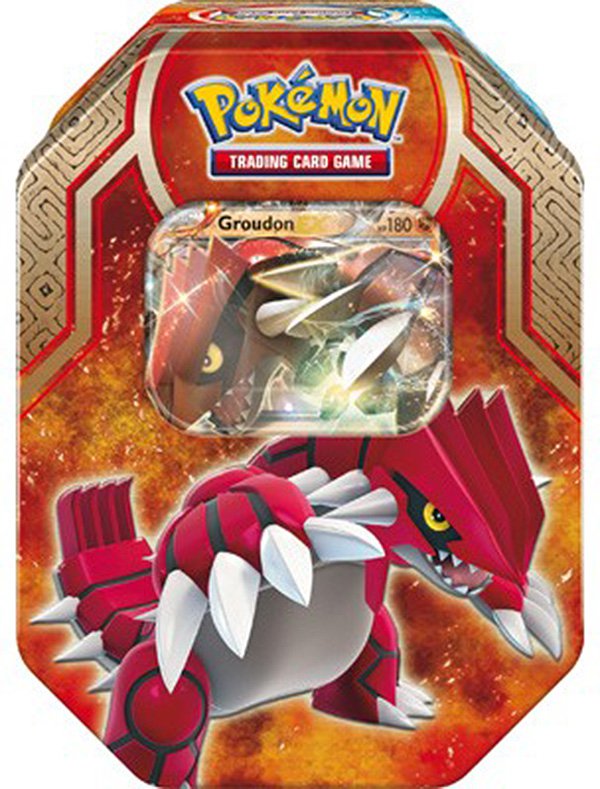 Legends of Hoenn Tin - Groudon EX