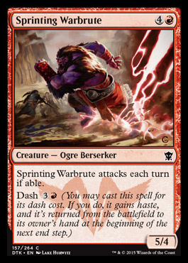 Sprinting Warbrute - Foil