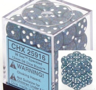 12mm 36d6 Speckled Sea CHX 25916