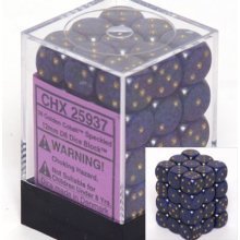 36 Cobalt Speckled 12mm D6 Dice Block - CHX25907