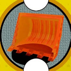 Bulldozer (Orange) (R203.11)