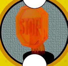 Stop Sign (Orange) (R203.13)