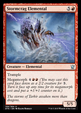 Stormcrag Elemental - Foil