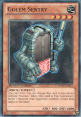 Golem Sentry - WGRT-EN014 - Super Rare - Limited Edition