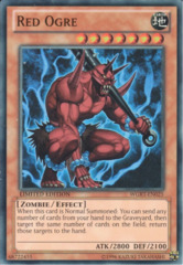 Red Ogre - WGRT-EN025 - Super Rare - Limited Edition