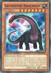 Sauropod Brachion - WGRT-EN027 - Common - Limited Edition