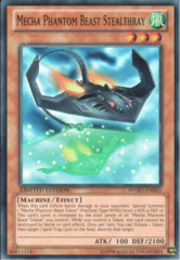 Mecha Phantom Beast Stealthray - WGRT-EN062 - Super Rare - Limited Edition