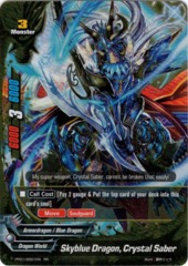 Skyblue Dragon, Crystal Saber - PP01/0001EN - RR