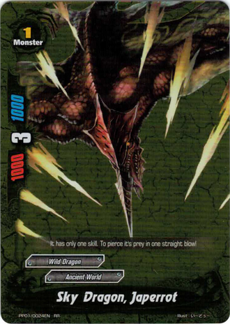 Sky Dragon, Japerrot - PP01/0024EN - RR Sky Dragon, Japerrot - PP01/0024EN - RR
